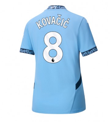 Manchester City Mateo Kovacic #8 Hemmatröja Kvinnor 2024-25 Kortärmad